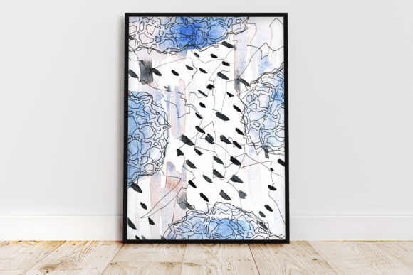 Abstract Pattern Watercolor Paint Brush: A Fresh Design Asset for Arts Amp Branding