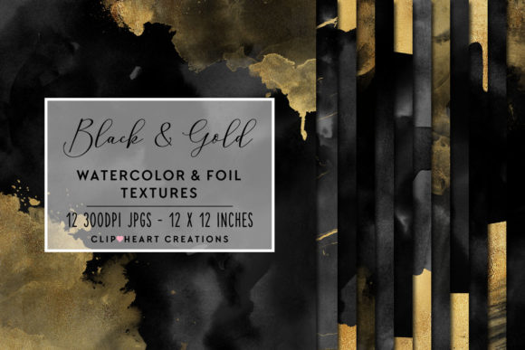 Black Gold Watercolor & Foil Papers: A Designer’s Honest Take for Real Embroidery Projects
