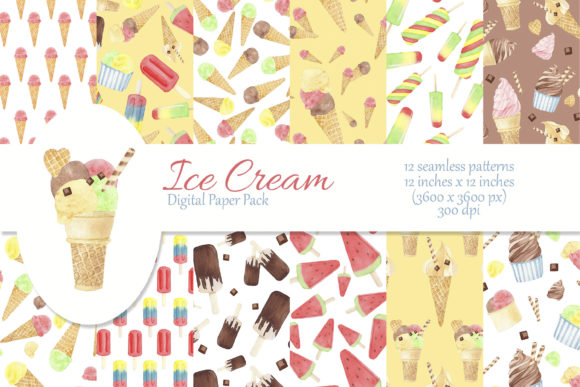 h1Watercolor Ice Cream Digital Paper Review for Real Embroidery Projects/h1