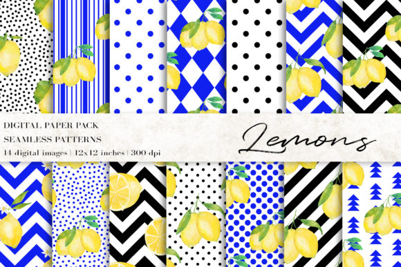 h1Watercolor Lemons Digital Papers for Creative Sellers and Pattern Lovers/h1