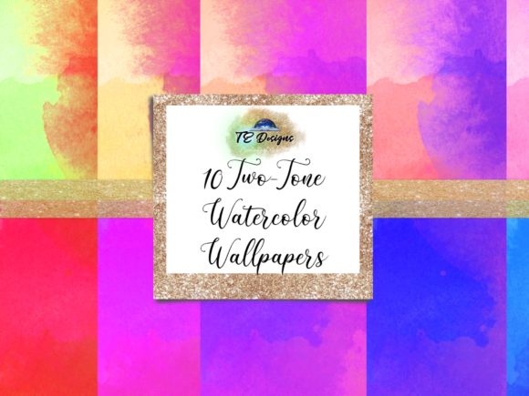 Vibrant Two-tone Watercolour Wallpapers: A Designer’s Real-World Review