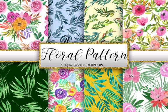 Watercolor Floral Pattern Background: A Designer’s Real-World Review for Branding and Creative Projects